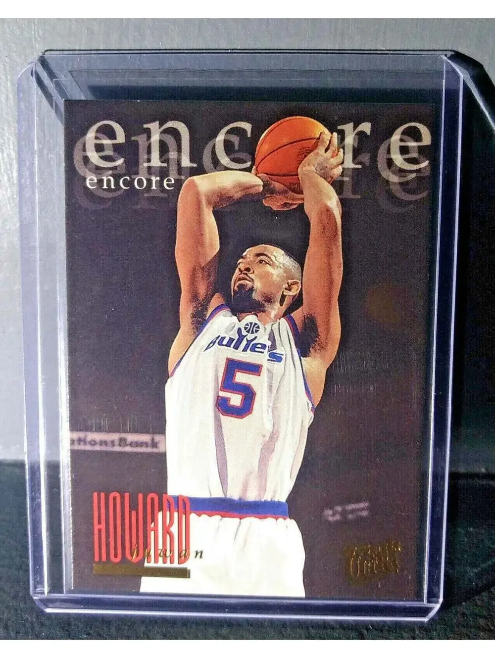 1995-96 Juwan Howard Fleer Ultra #315 Encore Basketball Card